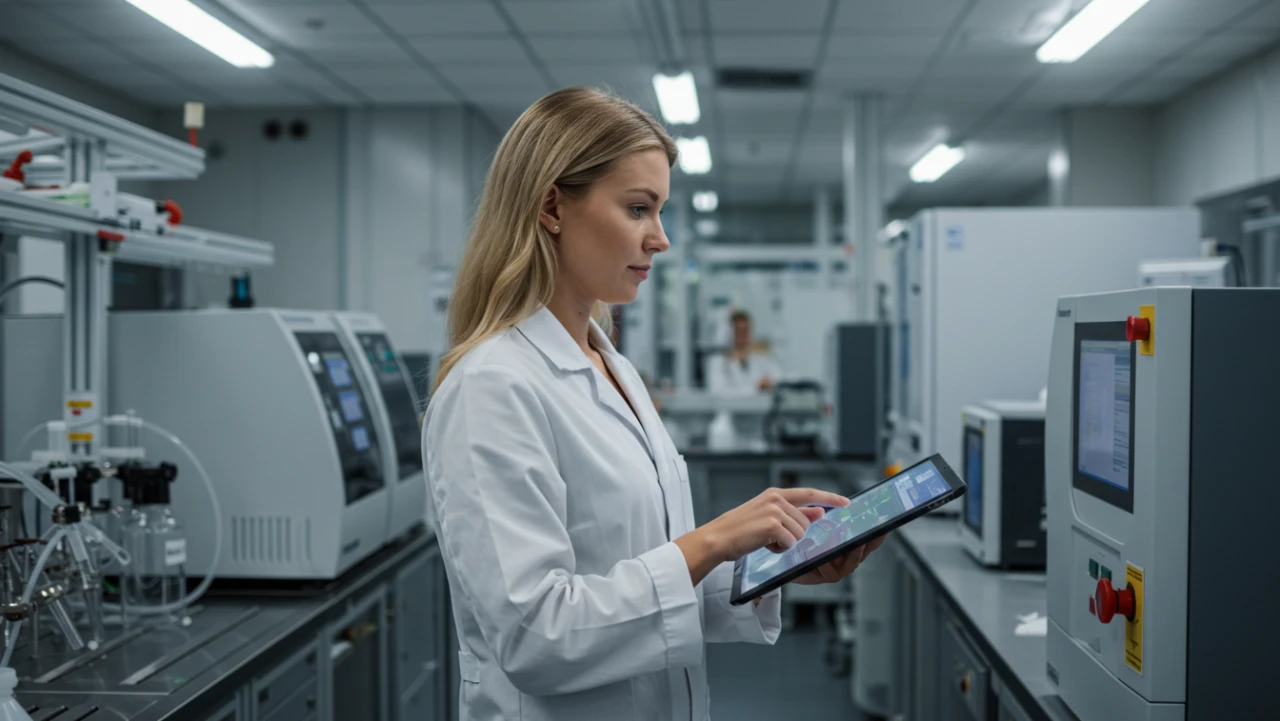 Laboratório moderno